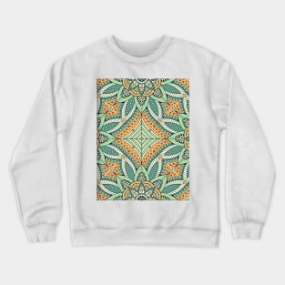 Mandala-design Crewneck Sweatshirt